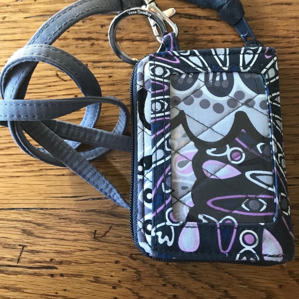 Vera Bradley Wallet with Lanyard